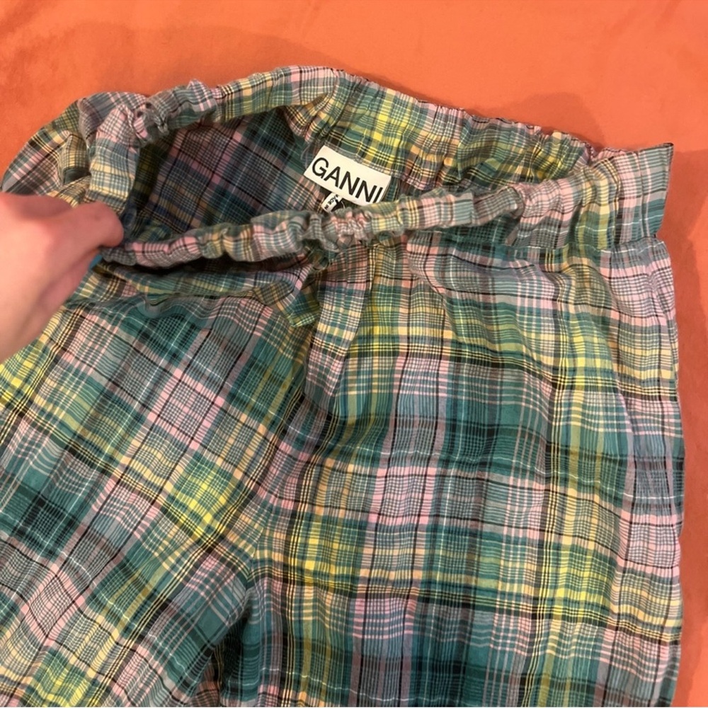 GANNI Mid Waist Lagoon Pants, NEW - Picture 5 of 11